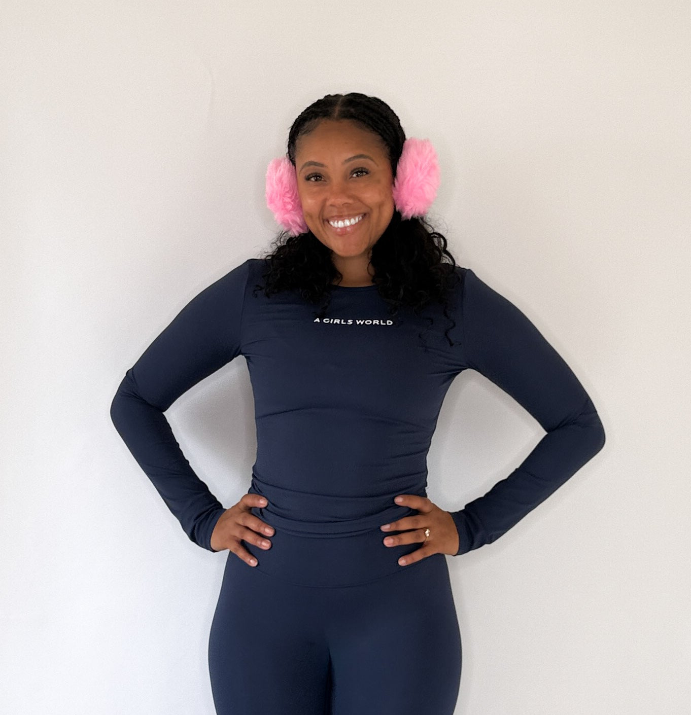 Aspen Top- Navy Blue